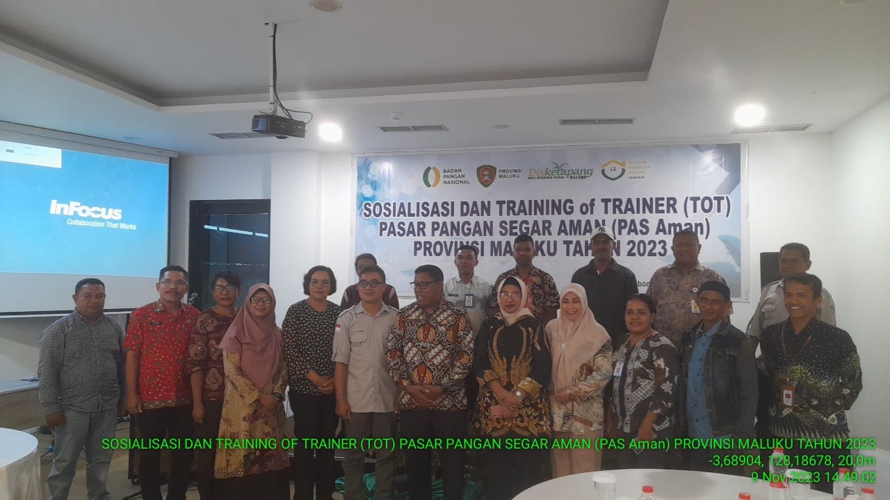 Sosialisasi dan Training Of Trainer Pasar Pangan Segar Aman (PAS Aman)